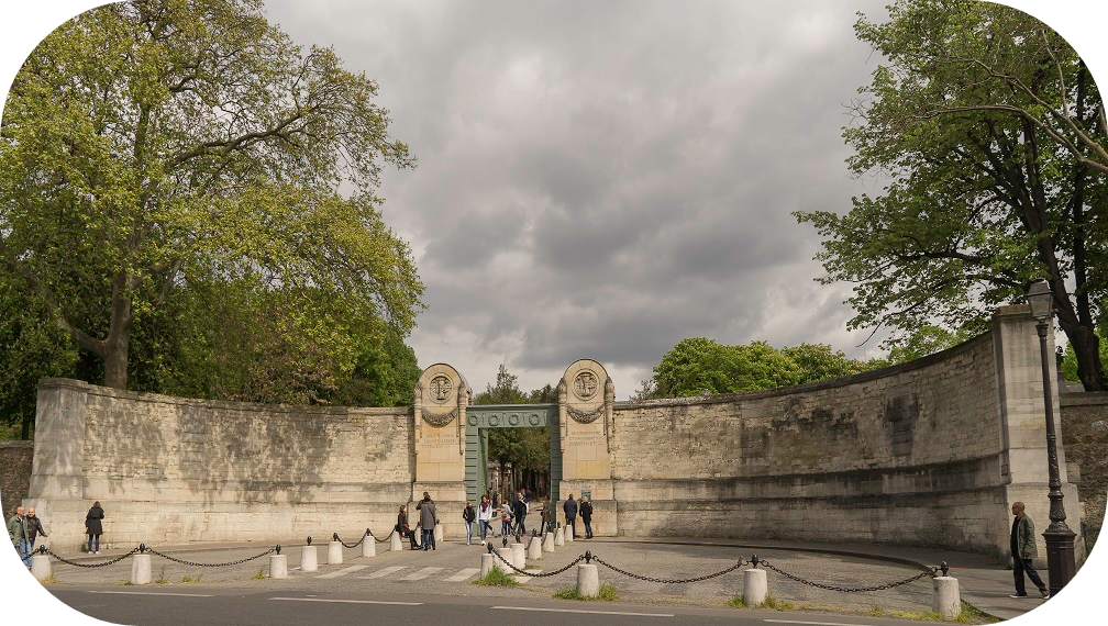 Entrée du cimetière du Père Lachaise
