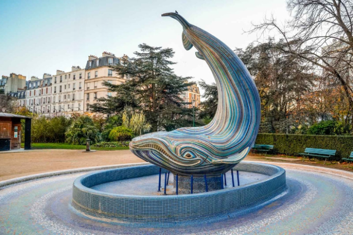 Baleine bleue du parc Saint Eloi